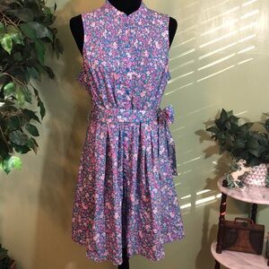 Thre3 Floral Fit & Flare Dress size L
